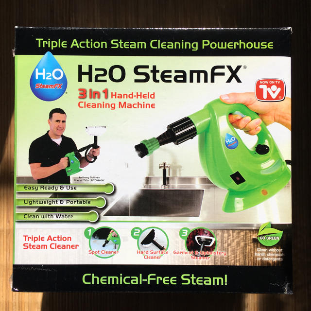 H2O SteamFX スチームクリーナー 新品 未開封