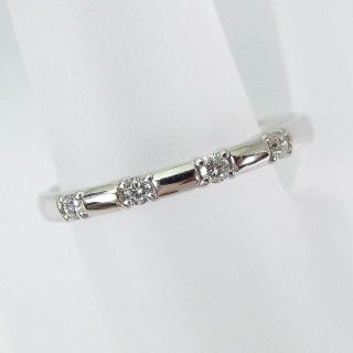 スタージュエリー(STAR JEWELRY)のスタージュエリー Pt950 ダイヤモンド リング 9号 ［f339-6］(リング(指輪))