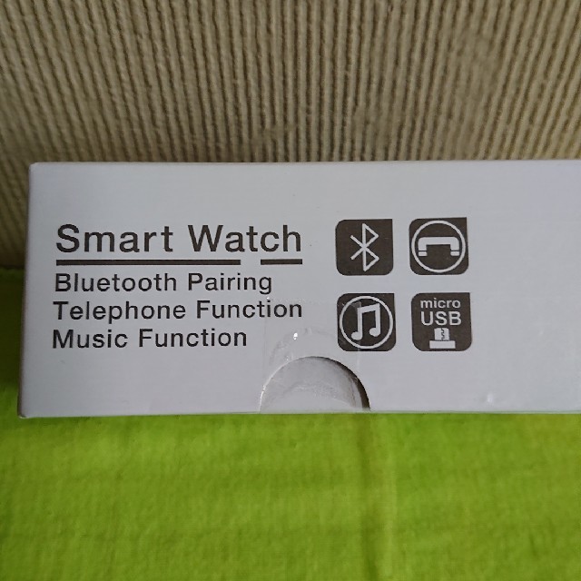 みーちゃん様専用です！Smart Watch U8 [ブラック]  スマホ/家電/カメラのスマホアクセサリー(その他)の商品写真