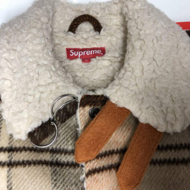 限定販売】 Supreme ぽてと - Supreme Plaid bomber Shearling