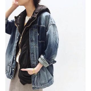 アパルトモンドゥーズィエムクラス(L'Appartement DEUXIEME CLASSE)のアパルトモン☆STAMMBAUM OVERSIZE DENMUJACKET(Gジャン/デニムジャケット)