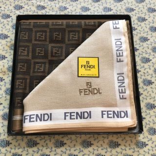 フェンディ(FENDI)のFENDI ハンカチ 2枚箱入り(ハンカチ)