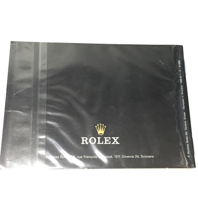 ROLEX 取扱説明書 セット 金文字 1996年の通販 by GEORGIA｜ロレックスならラクマ - ロレックス コスモグラフ デイトナ 冊子 大人気