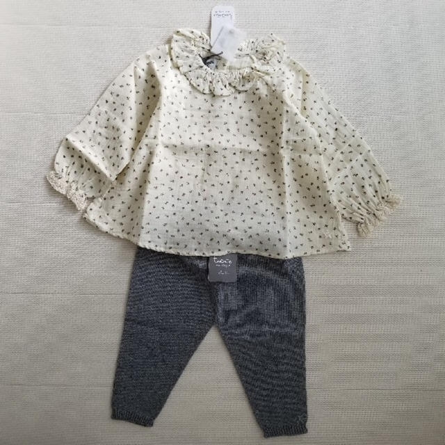 18m/2Y♡tocoto vintage ブラウス プチバトー