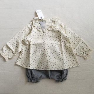 18m/2Y♡tocoto vintage ブラウス プチバトー