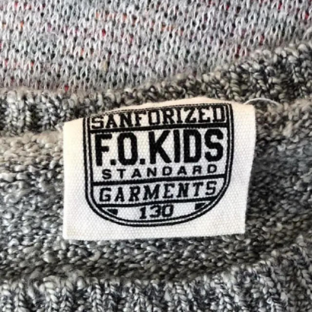 F.O.KIDS(エフオーキッズ)のＦ.OKIDSボーダーニット キッズ/ベビー/マタニティのキッズ服男の子用(90cm~)(ニット)の商品写真