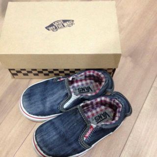 ヴァンズ(VANS)のVANS♡デニムスニーカー15cm(その他)