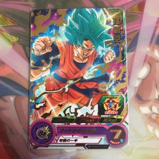 ドラゴンボール(ドラゴンボール)の【美品】孫悟空 ブルー(カード)