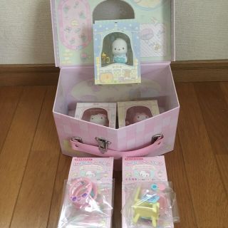 サンリオ ベビーシリーズ ドールハウス トランク マスコット 6点セット