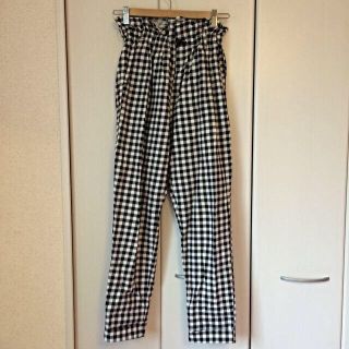 ウィゴー(WEGO)のwegoチェックパンツ(カジュアルパンツ)