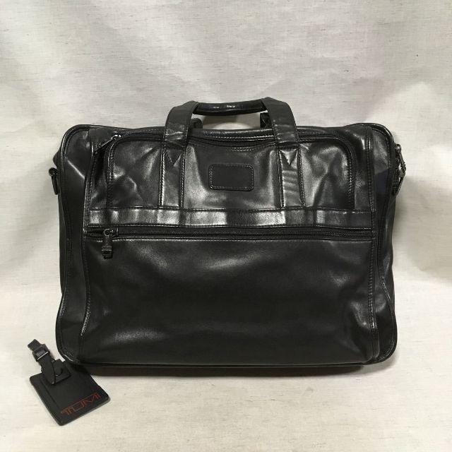 TUMI ブリーフケース レザー 908D3 // アルファバッグ