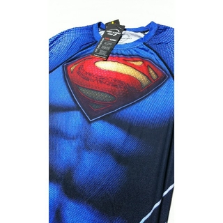 ももひよこ様専用！新品 メンズ アンダーシャツ 長袖 Tシャツ  スーパーマン(Tシャツ/カットソー(七分/長袖))