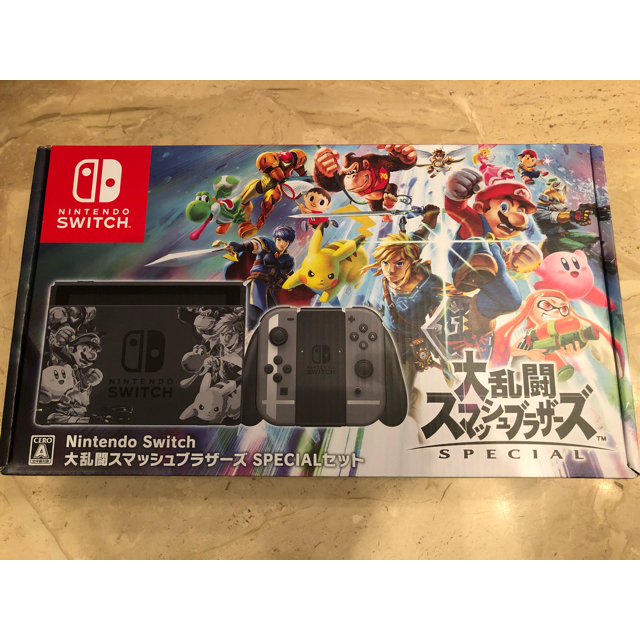 最安 Switch Nintendo - 新品 セット 大乱闘スマッシュブラザーズ 任天堂 家庭用ゲーム機本体 - raffles.mn