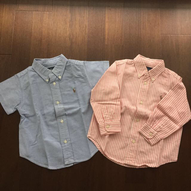 Ralph Lauren(ラルフローレン)のラルフローレン 定番シャツセット 90 キッズ/ベビー/マタニティのキッズ/ベビー/マタニティ その他(その他)の商品写真