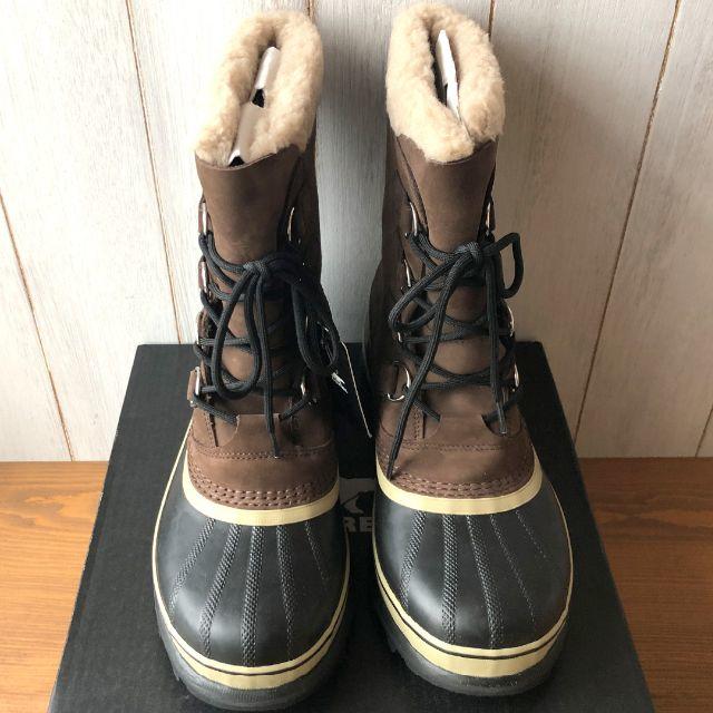 ☆新品☆SOREL ソレルカリブー スノーブーツ ダークブラウン 27cm