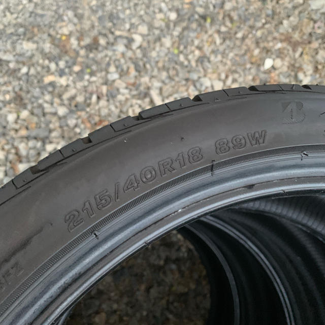 4本セット 225 40R18 タイヤ サマータイヤ BRIDGESTONE TECHNO SPORTS - 7