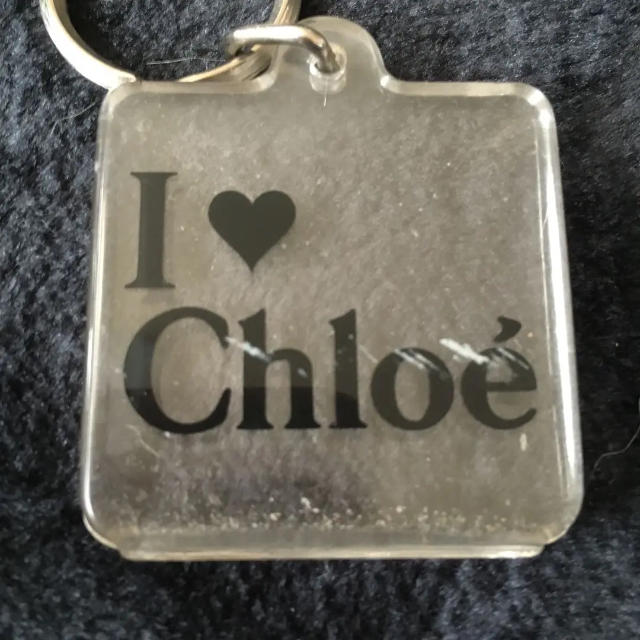 Chloe(クロエ)のchloe☆ I♡Chloe キーホルダー レディースのファッション小物(キーホルダー)の商品写真