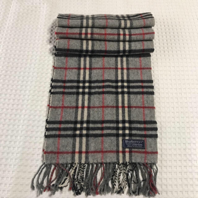 BURBERRY(バーバリー)のR様専用  Burberry ラムウール マフラー レディースのファッション小物(マフラー/ショール)の商品写真