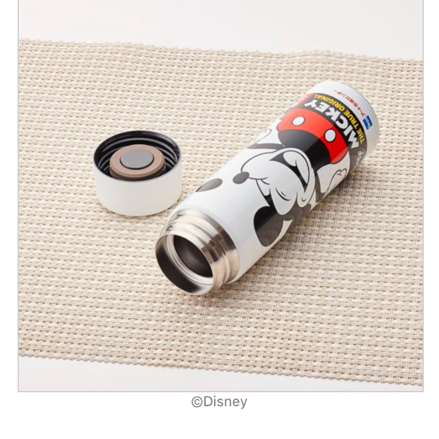 Disney(ディズニー)のミッキー ステンレスボトル キッズ/ベビー/マタニティの授乳/お食事用品(水筒)の商品写真