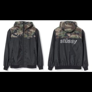 ステューシー(STUSSY)のステューシー stussy ウィンドブレーカー 迷彩 マウンテンパーカー(マウンテンパーカー)