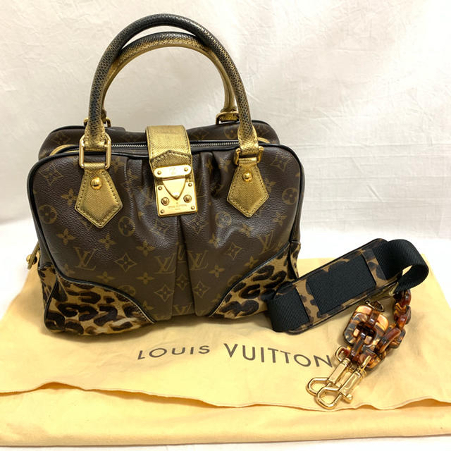 Louis Vuitton ルイヴィトン レオパード  アデル 2wayバッグ