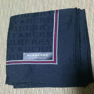 バーバリー(BURBERRY)のSHiGETii様専用 Burberry バーバリーメンズ ハンカチ 黒B(ハンカチ/ポケットチーフ)