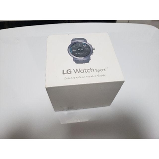 エルジーエレクトロニクス(LG Electronics)の値下げ 日本語対応 LG Watch Sport LG-w281（半ジャンク）(その他)