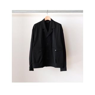 サンシー(SUNSEA)のGABARDINE SHIRT (BLK)  essay(シャツ)