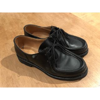 パラブーツ(Paraboot)のパラブーツ ミカエル 黒 サイズ4 (23.5〜24.0)(ローファー/革靴)