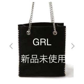 グレイル(GRL)のスエード2wayスクエアショルダーバッグ GRL 新品未使用(ショルダーバッグ)