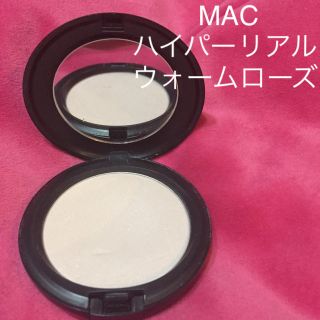 マック(MAC)のMAC マック ウォームローズ 残量たっぷり ハイライト ツヤ肌 透明感(フェイスパウダー)