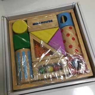 ミキハウス(mikihouse)の新品  ミキハウス◇ラトルブロック(積み木/ブロック)