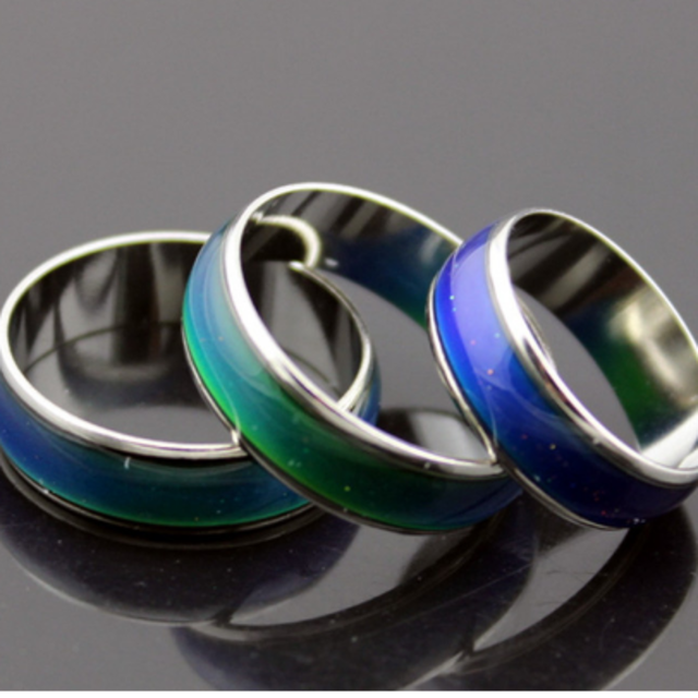 色を変えるムードリング レディースのアクセサリー(リング(指輪))の商品写真