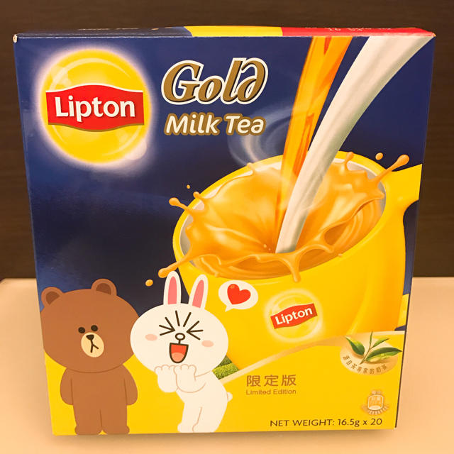 リプトン 濃厚 ミルクティー 香港限定 20本入り 食品/飲料/酒の飲料(茶)の商品写真