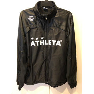 アスレタ(ATHLETA)のATHLETA ウィンドブレーカー 黒(ナイロンジャケット)