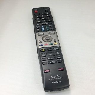 シャープ(SHARP)の【新品】SHARP AQUOS GA652PA 純正リモコン テレビDVD用(テレビ)