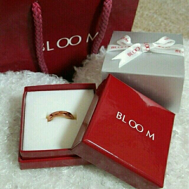 BLOOM(ブルーム)の未使用☆ピンクゴールドリング#9 レディースのアクセサリー(リング(指輪))の商品写真