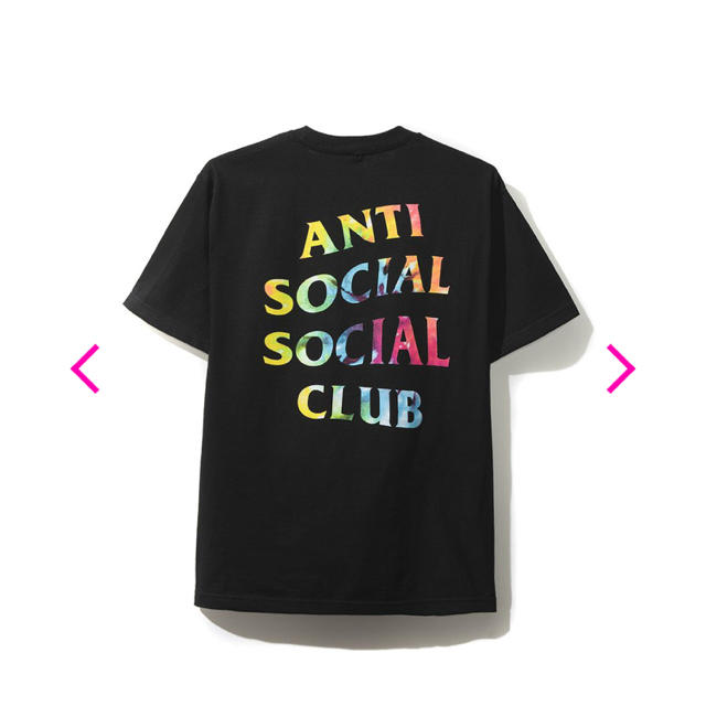 ANTI(アンチ)のラスト1着 ASSC THAI DYE BLACK TEE Lサイズ メンズのトップス(Tシャツ/カットソー(半袖/袖なし))の商品写真