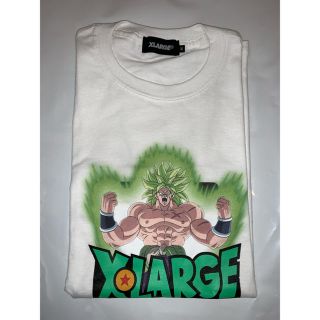 エクストララージ(XLARGE)のXLARGE×ドラゴンボール Z Tシャツ 白 サイズM ブロリー(Tシャツ/カットソー(半袖/袖なし))