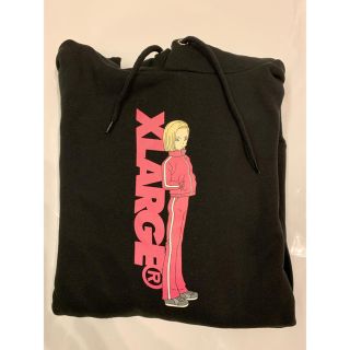 エクストララージ(XLARGE)のXLARGE×ドラゴンボール 18号 黒 サイズM パーカー(パーカー)