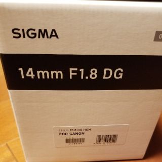 シグマ(SIGMA)のシグマ 14mm F1.8 DG HSM Art Canon EFマウント新品(レンズ(単焦点))