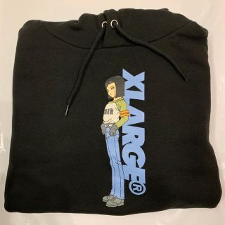 エクストララージ(XLARGE)のXLARGE×ドラゴンボール 17号 黒 サイズM パーカー(パーカー)