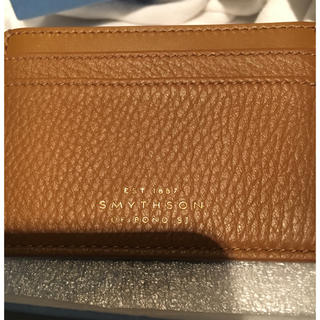 スマイソン(Smythson)の英国王室御用達 SMYTHSON スマイソン カードホルダー ウォレット (名刺入れ/定期入れ)