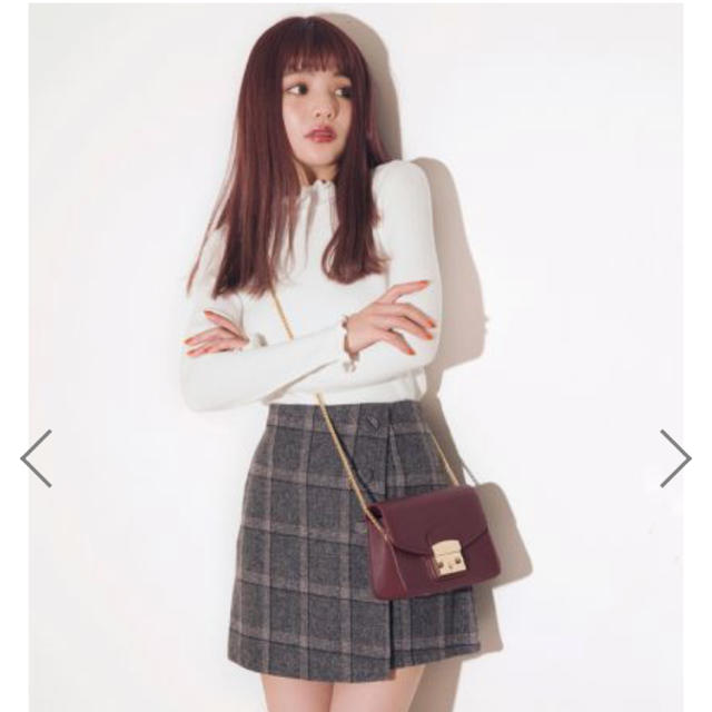 GRL(グレイル)のグレイル チェックラップスカート レディースのスカート(ミニスカート)の商品写真