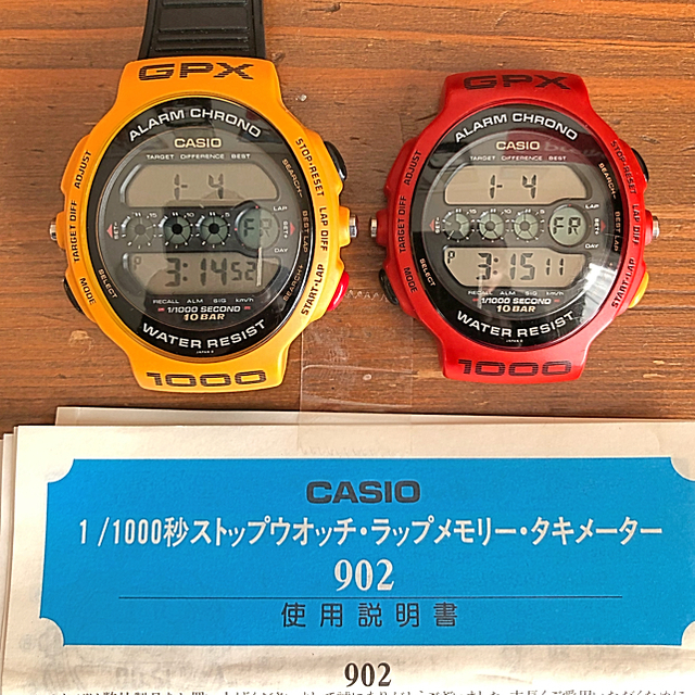 CASIO  GPX  1000  腕時計  ストップウォッチ 80s マラソン
