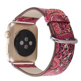 アップルウォッチ(Apple Watch)のApple Watch ベルト バンド 交換 38mm 40mm 革 レザー  (ブレスレット/バングル)