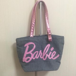 バービー(Barbie)のBarbie♡バービーピンク♡ロゴ入りトートバッグ♡(トートバッグ)