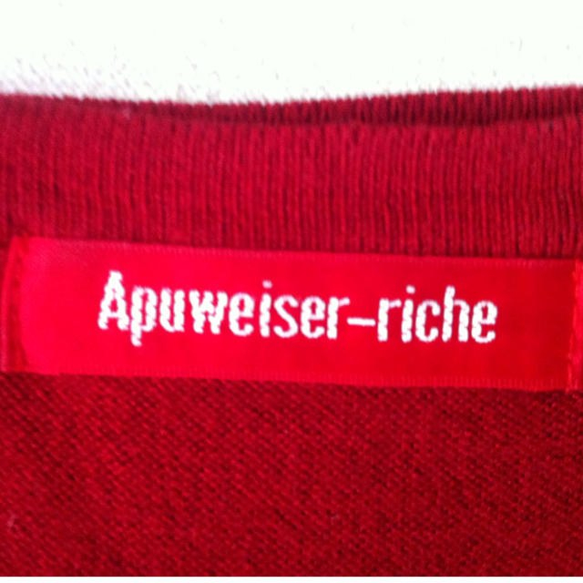 Apuweiser-riche(アプワイザーリッシェ)のApuweiser-richeトップス レディースのトップス(アンサンブル)の商品写真