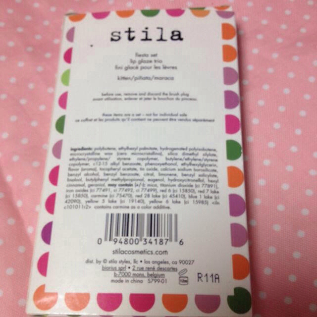 stila(スティラ)のスティラ  リップグロス 3本セット♪ コスメ/美容のベースメイク/化粧品(その他)の商品写真