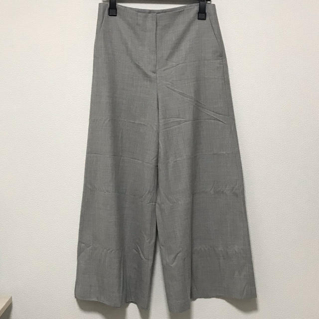 美品♡ セオリー theory パンツ ライトグレー ワイドパンツ